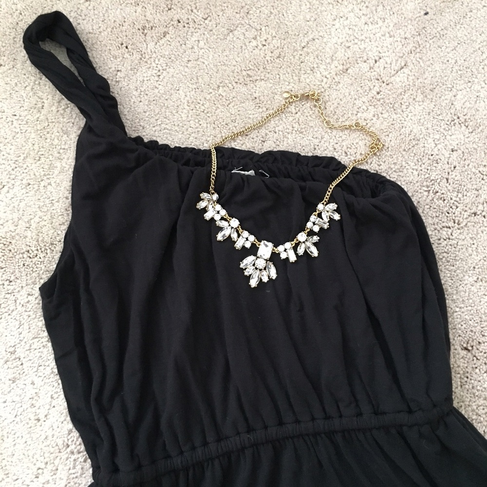 Black JCrew maxi dress